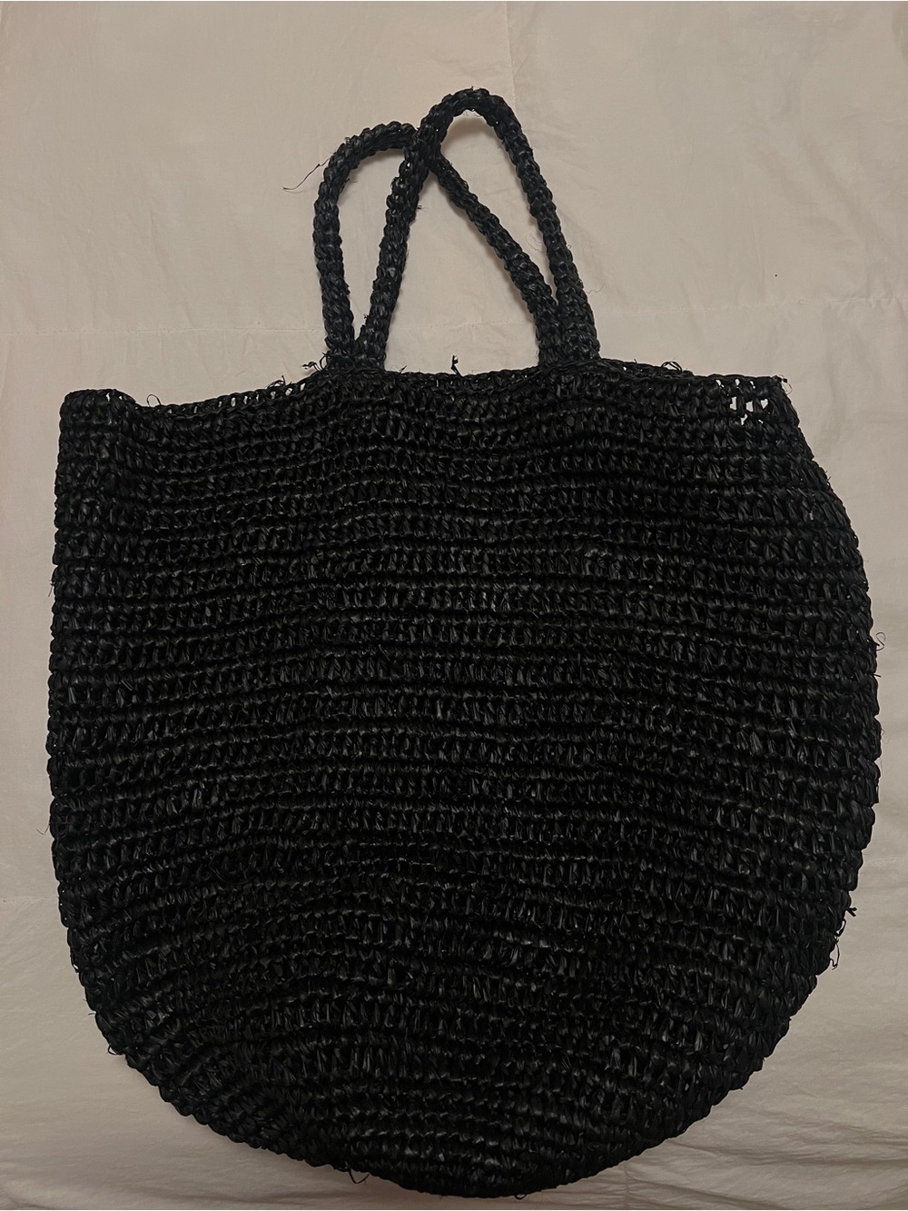 Jenni Kayne - Black Woven Tote Bag